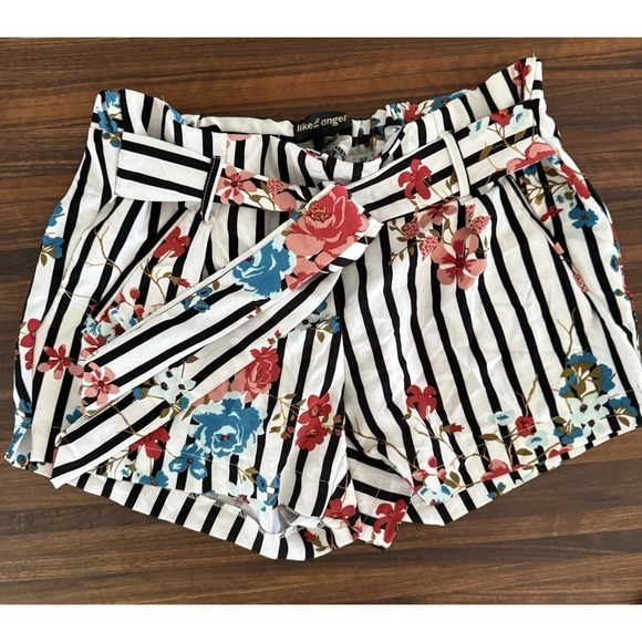 Like An Angel Dress‎ Shorts Women's Size 2X Floral Print - Picture 1 of 4